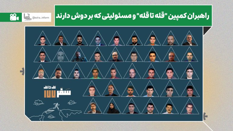 راهبران کمپین قله تا قله و مسئوليتی که بر دوش دارند